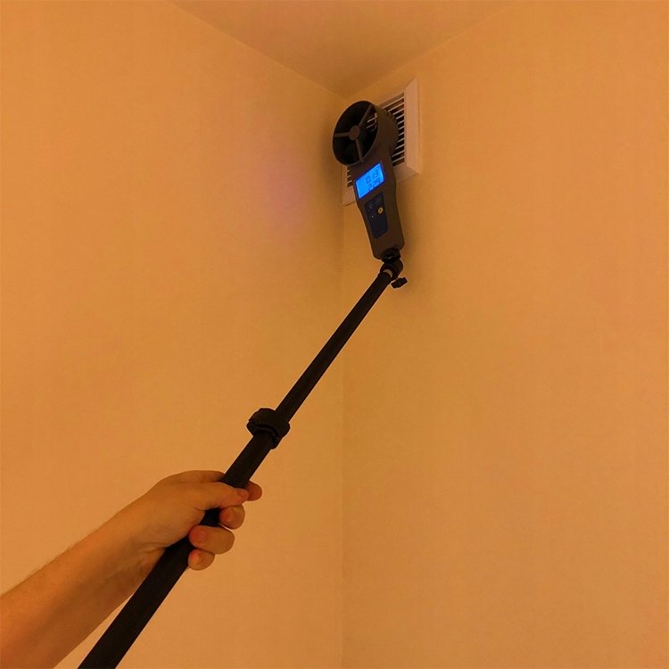 AZ Instruments Daudzfunkcionāls termoanemometrs ar Bluetooth