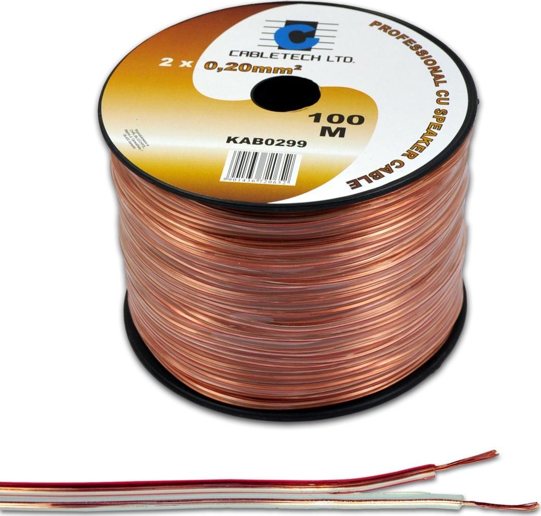 Kabelis Cabletech skaļruņa 2,0mm |
