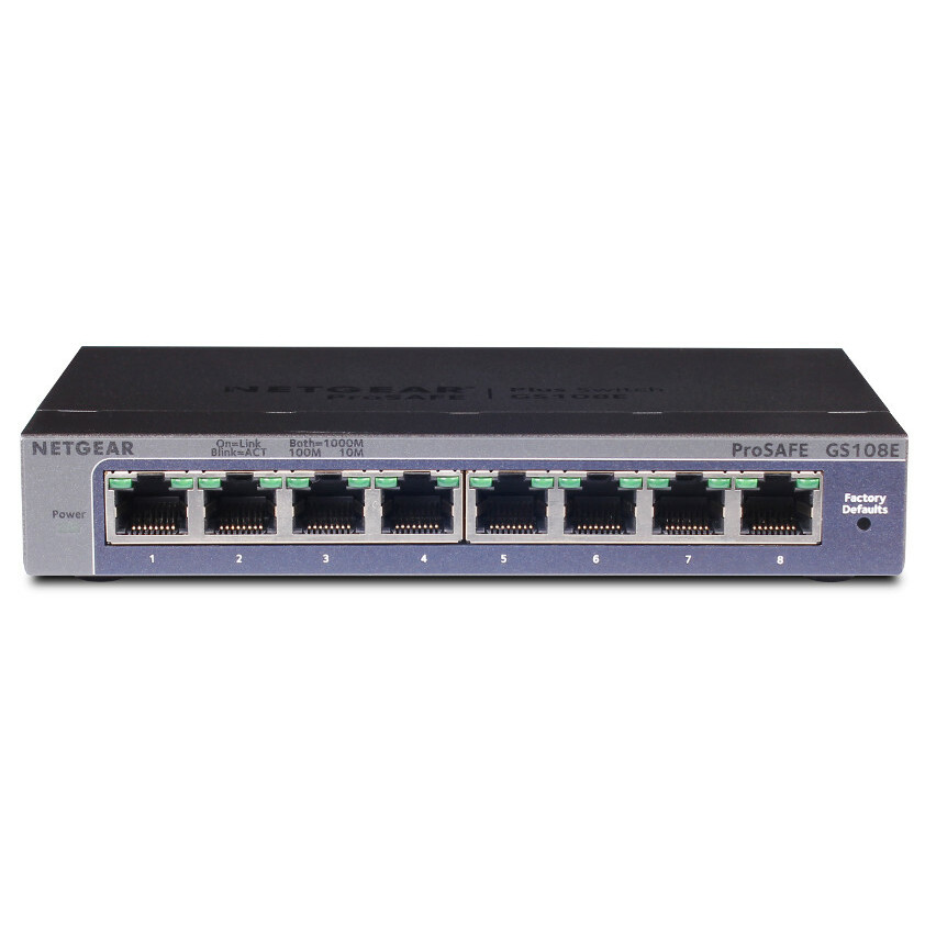 Netgear GS108E-400EUS | GS108E-400EUS | 606449169959