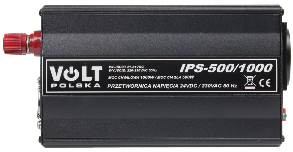 Pārveidotājs VOLT POLSKA IPS-500/1000 24V /
