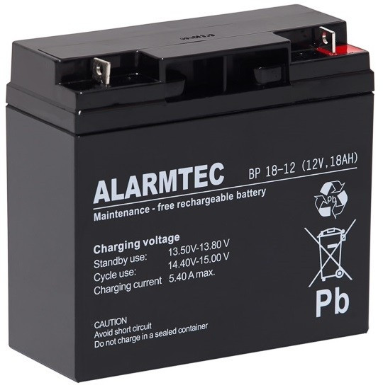 Akumulator AGM ALARMTEC sērija BP 12V