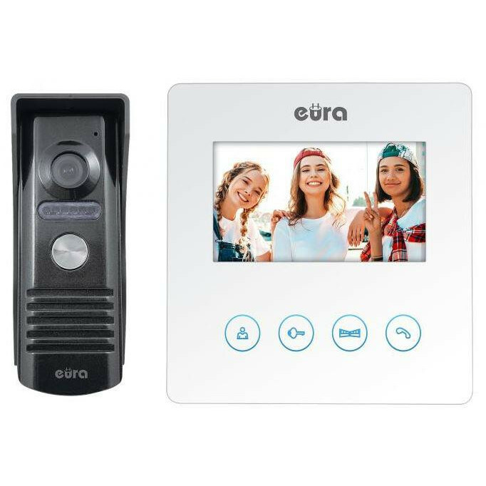 Eura Video durvju tālrunis EURA VDP-52A3&quot