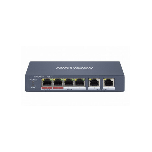 POE slēdzis HIKVISION DS-3E1106HP-EI LinkVu |