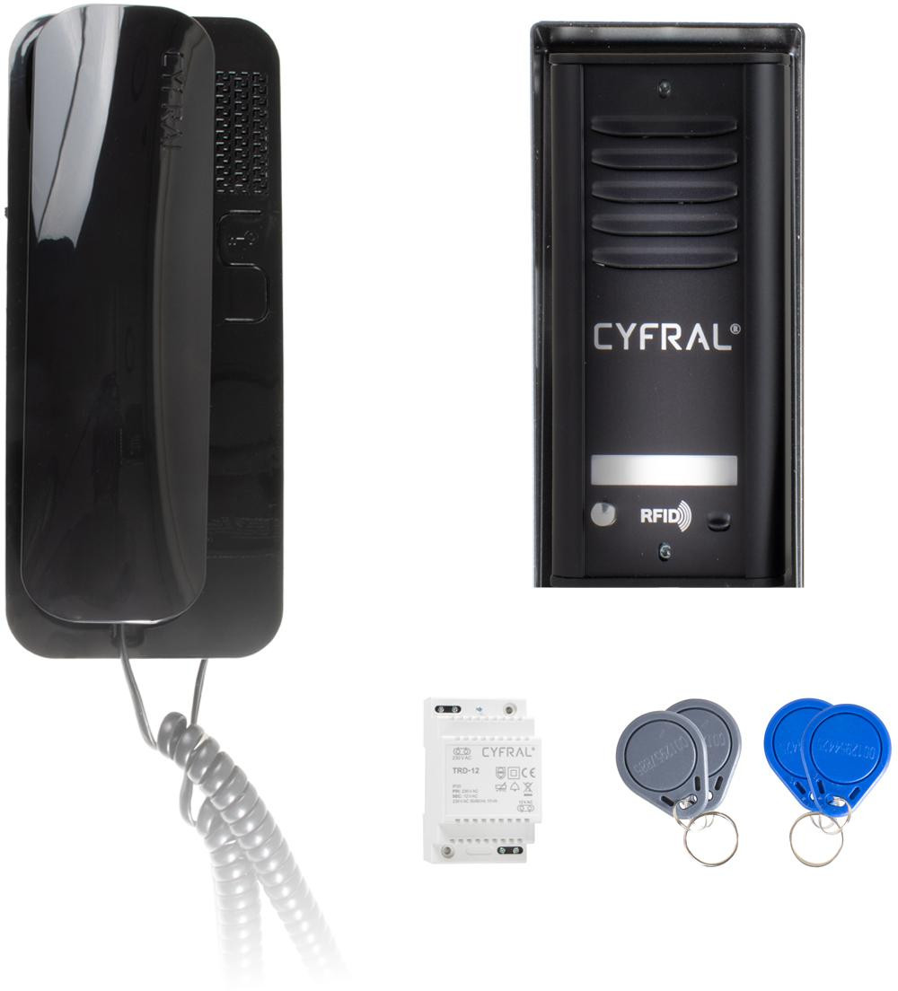 CYFRAL DOMOFON CYFRAL COSMO 1-LOKATORSKI KASETA
