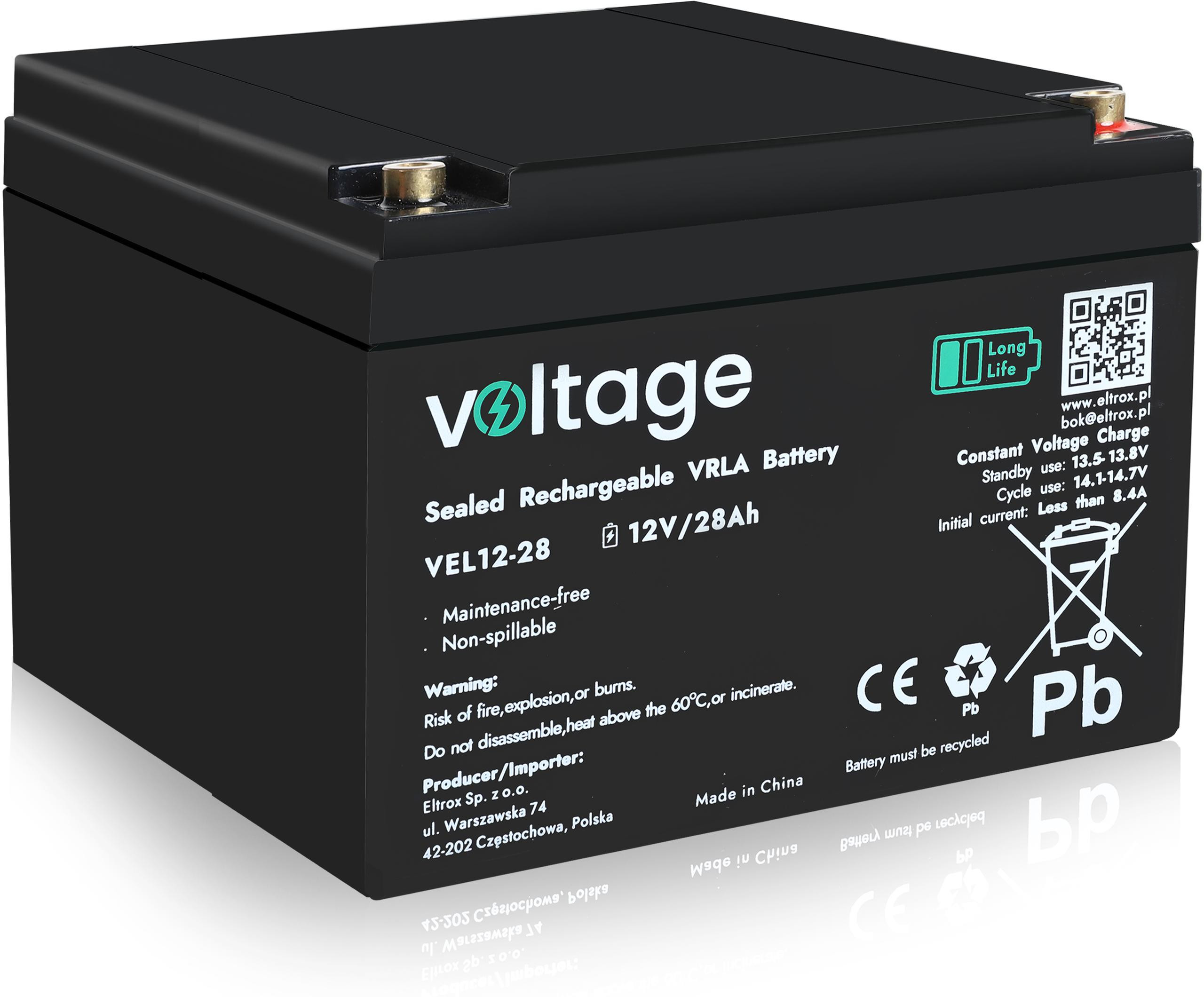 Akumulator AGM Voltage Long Life 12V