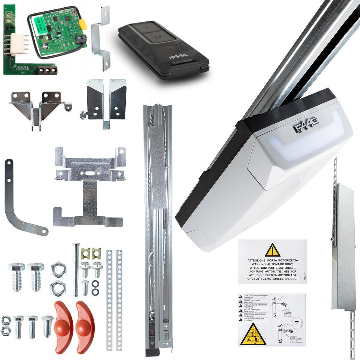 Komplekts FAAC D600 FDS garāžas vārtiem