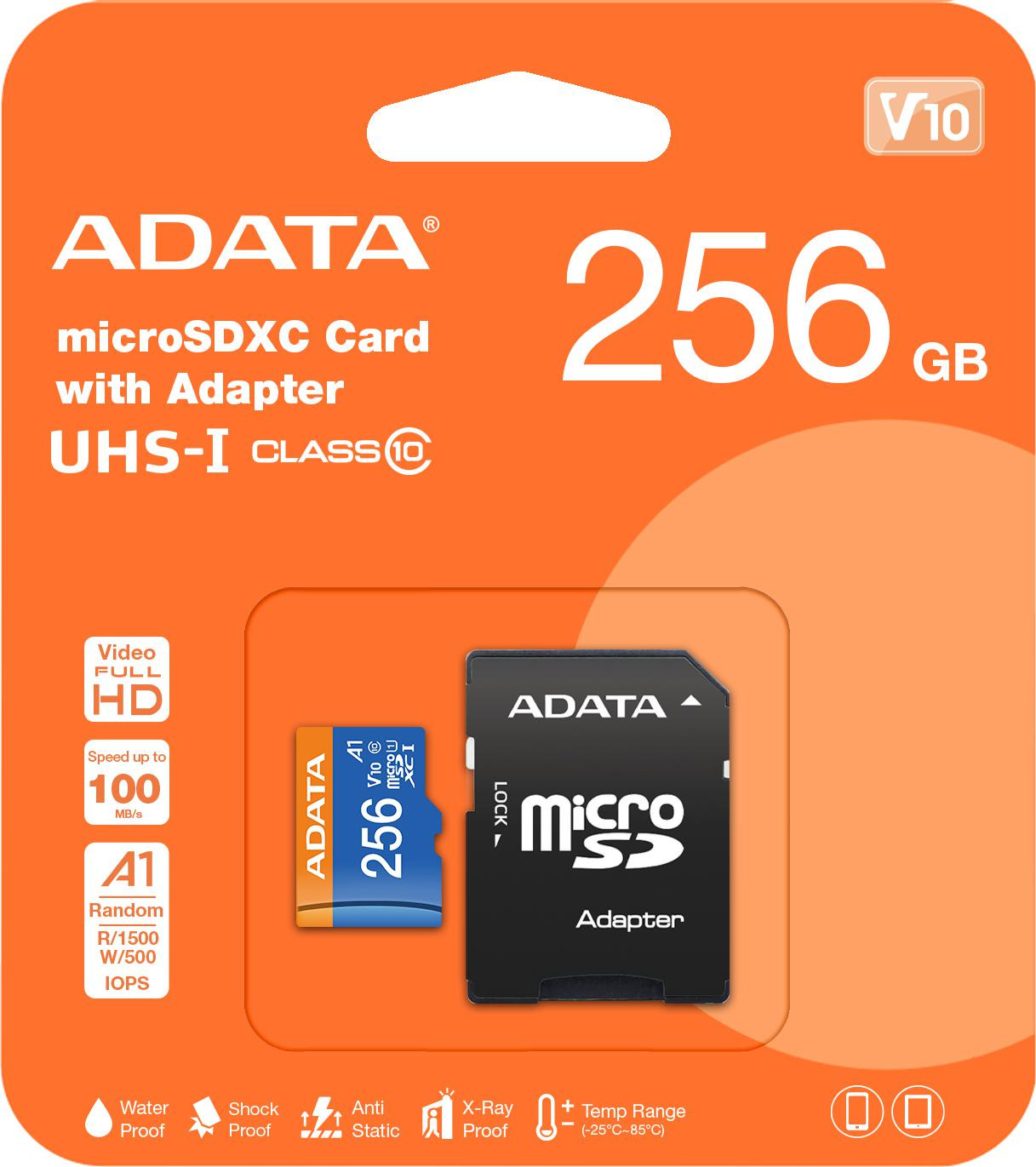 ADATA Premier 256 GB microSDXC (UHS-I