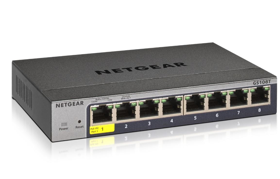 Slēdzis Netgear GS108T-300PES | GS108T-300PES |