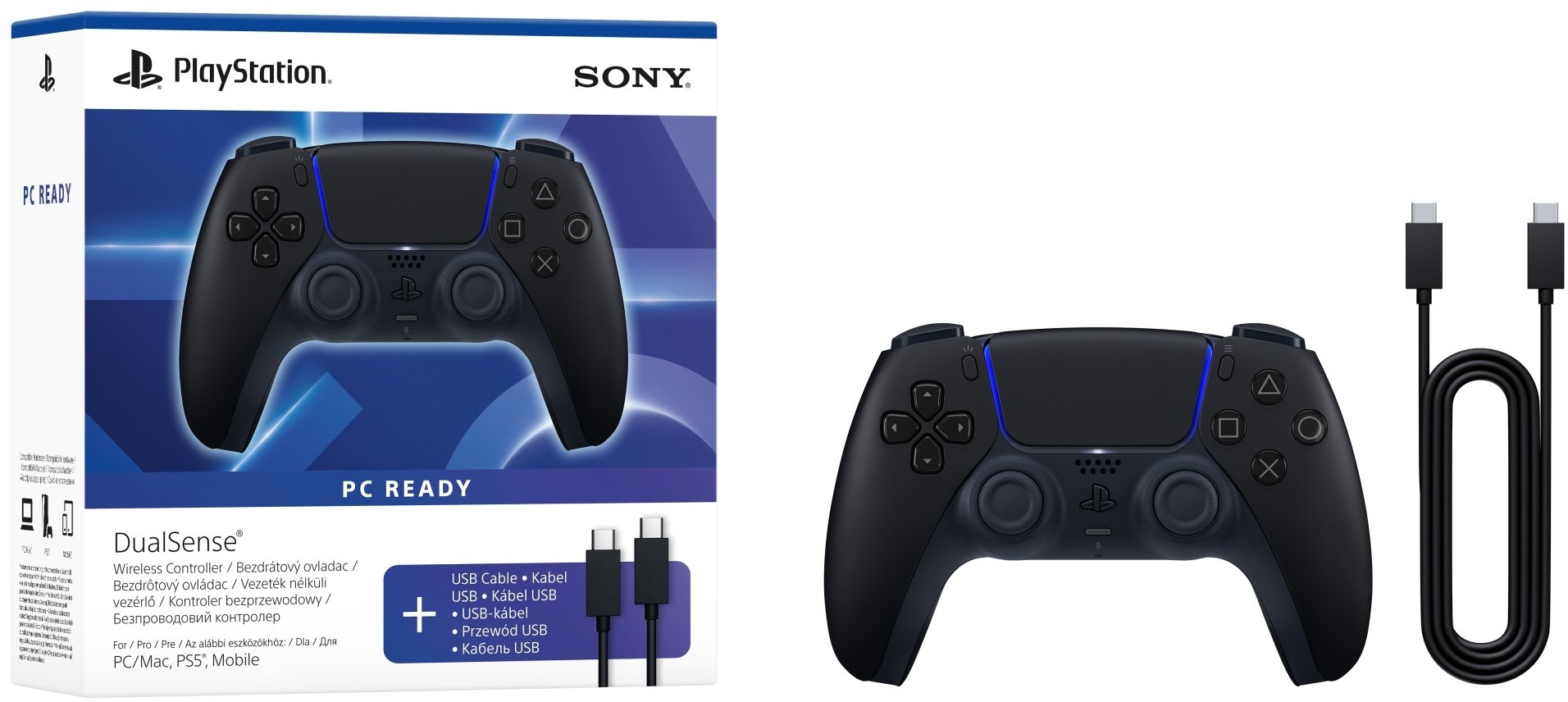 Sony DualSense bezvadu kontrolieris Wireless Night