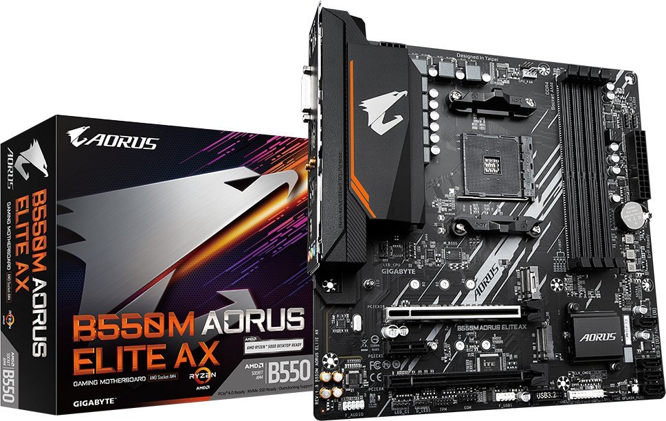 Mātesplate GIGABYTE AMD B550 Socket AM4
