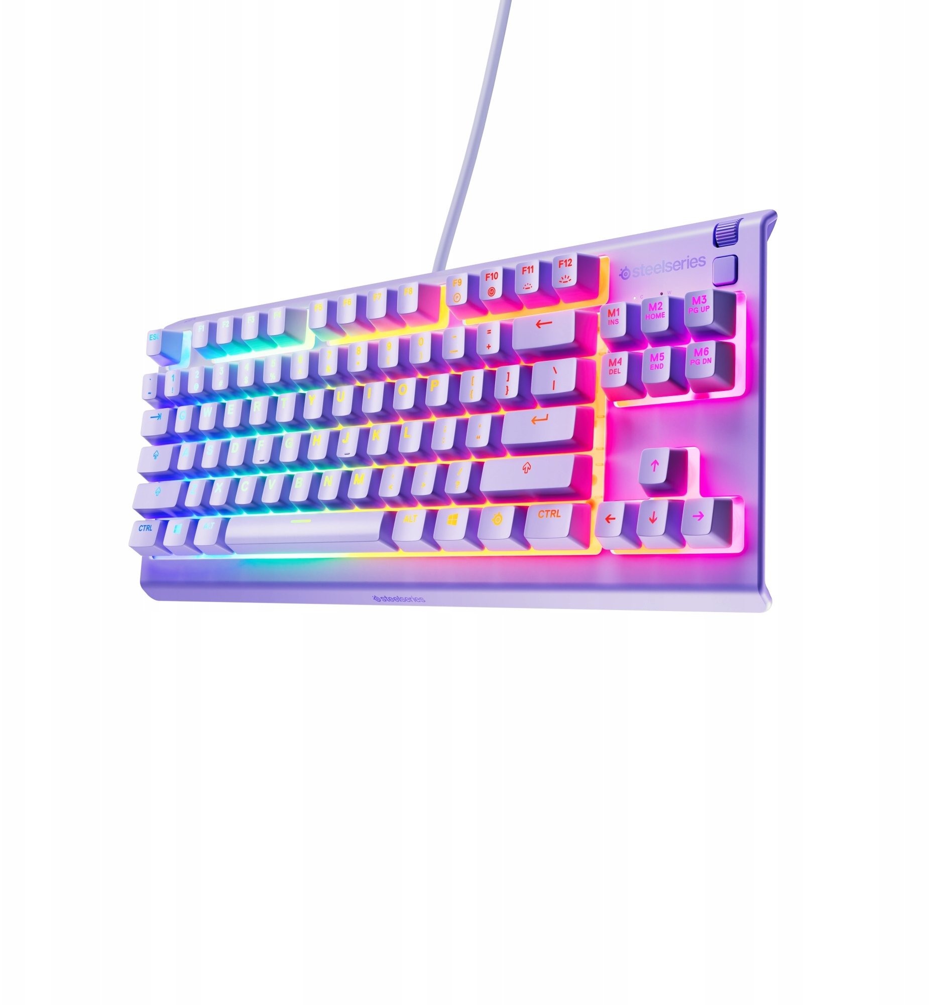 SteelSeries Apex 3 TKL tastatūra: Lavender