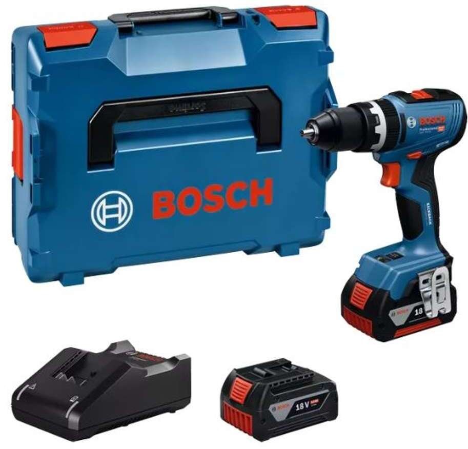 Urbjmašīna-skrūvgriezis Bosch CORDLESS DRILL-DRIVER GSR 18V-65