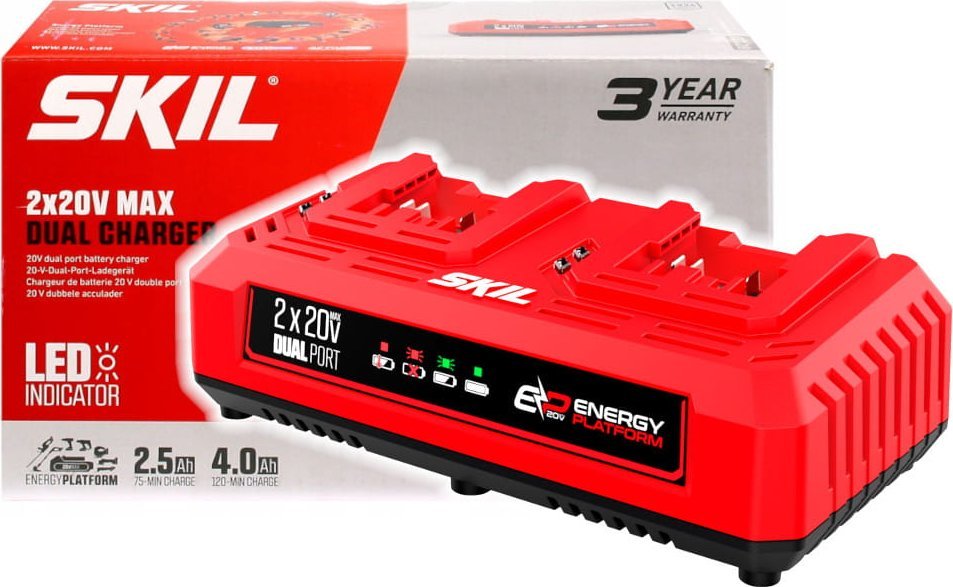 Sourcing Lādētājs SKIL DUAL CHARGER 2X20V