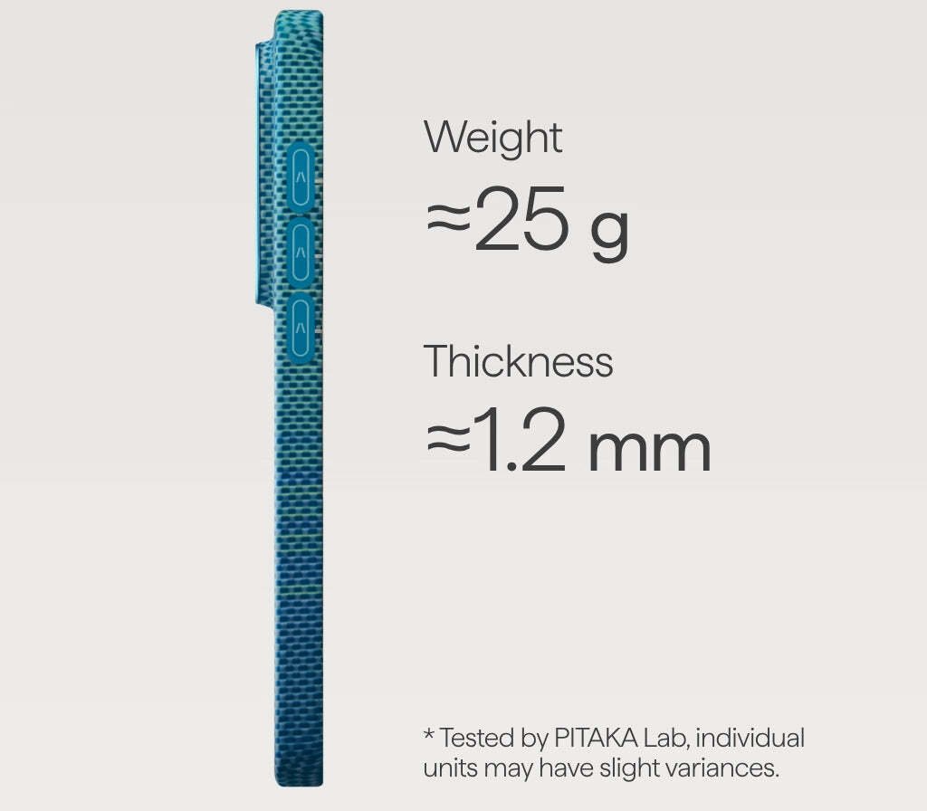 Pitaka Pitaka Edge Case, Lucid Blue