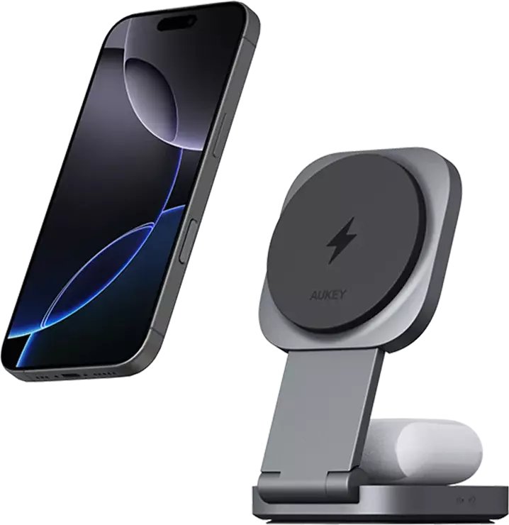 Bezvadu lādētājs Aukey LC-MC211 indukcijas 3