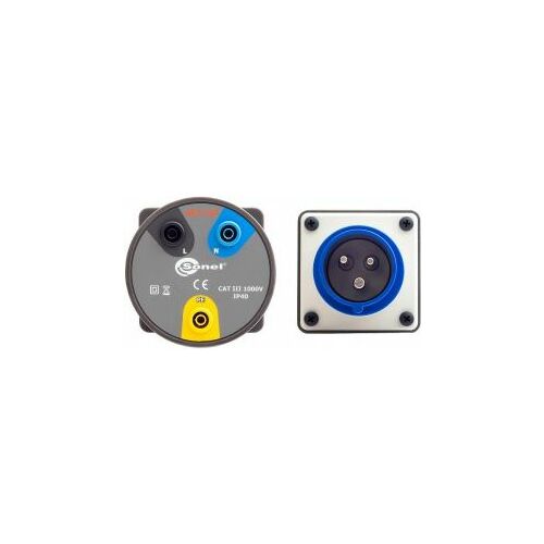 Sonel Adapteris vienfāzes kontaktligzdām AGT-16A 1P