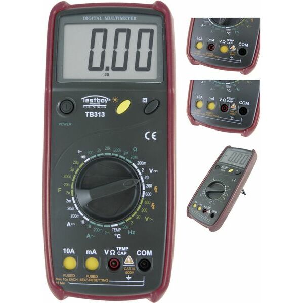 Testboy Ciparu multimetrs ar LCD displeju