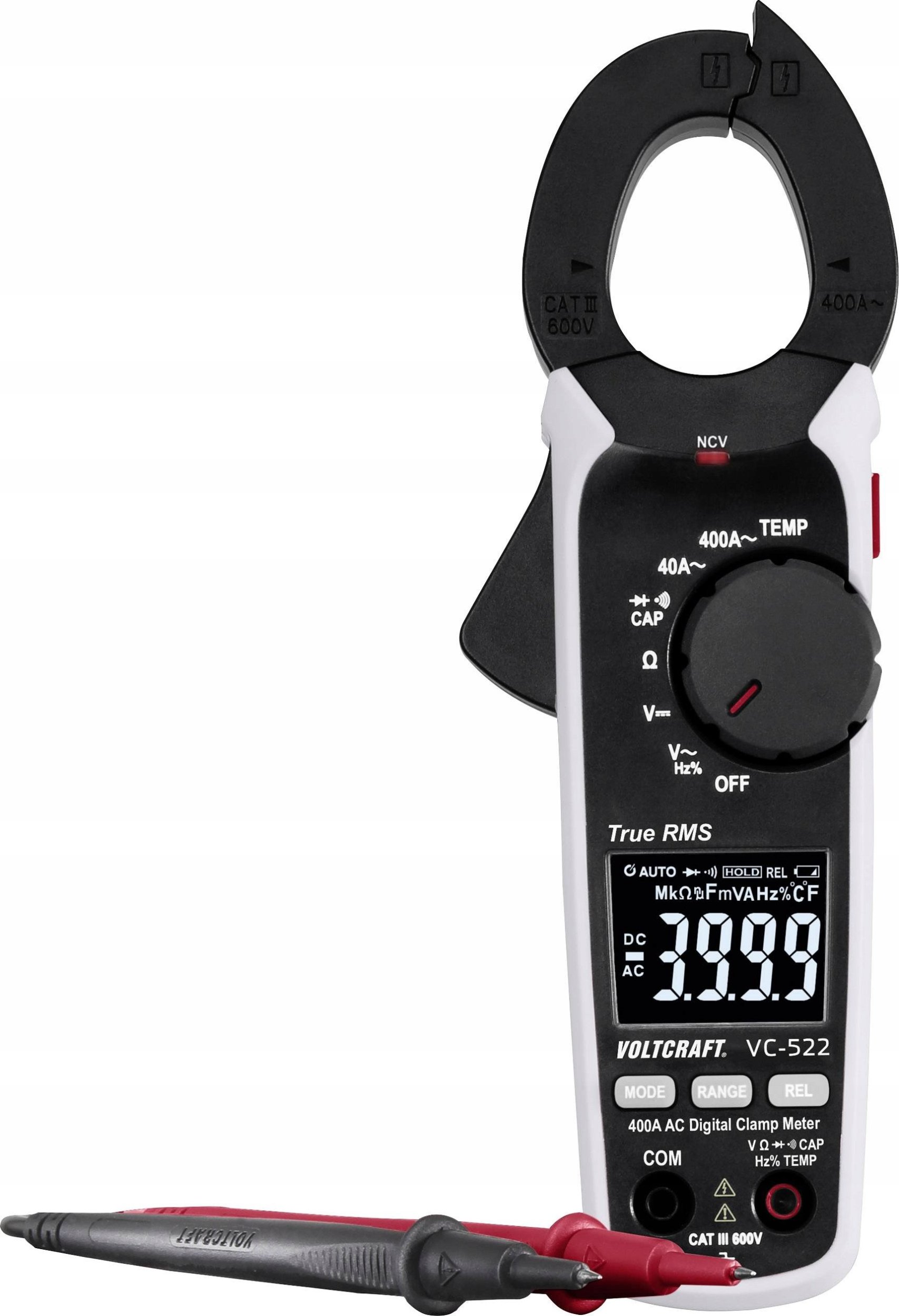 Voltcraft digitālais skavu mērītājs VOLTCRAFT VC-522