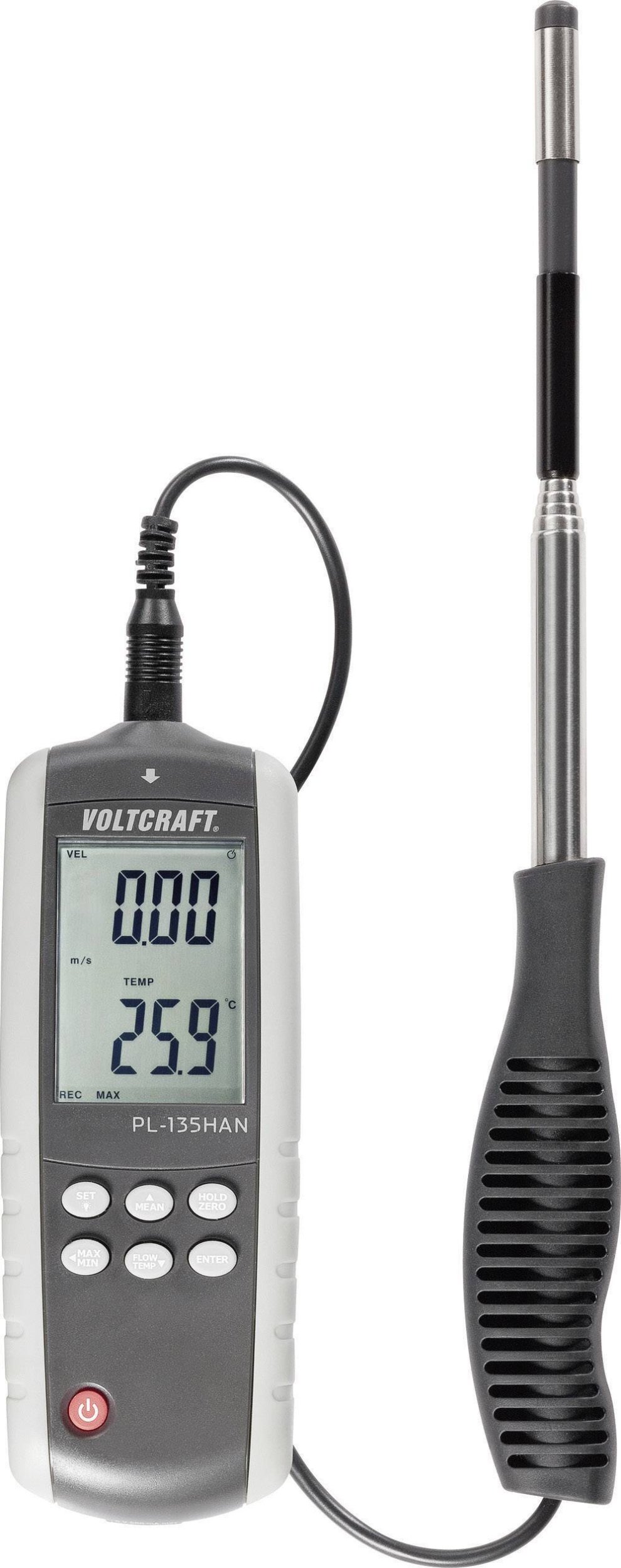 Voltcraft termoanemometrs 0.1 līdz 25