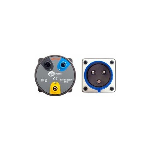 Sonel Adapteris vienfāzes rūpnieciskām kontaktligzdām AGT-32A