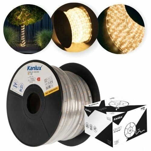 Kanlux GIVRO LED gaismas caurule 50M-WW