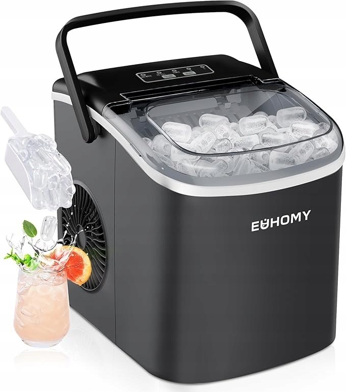 Ledus mašīna Euhomy IM016 12kg Black