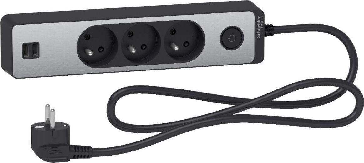 Strāvas pagarinātājs Schneider Electric Odace pretpārsprieguma