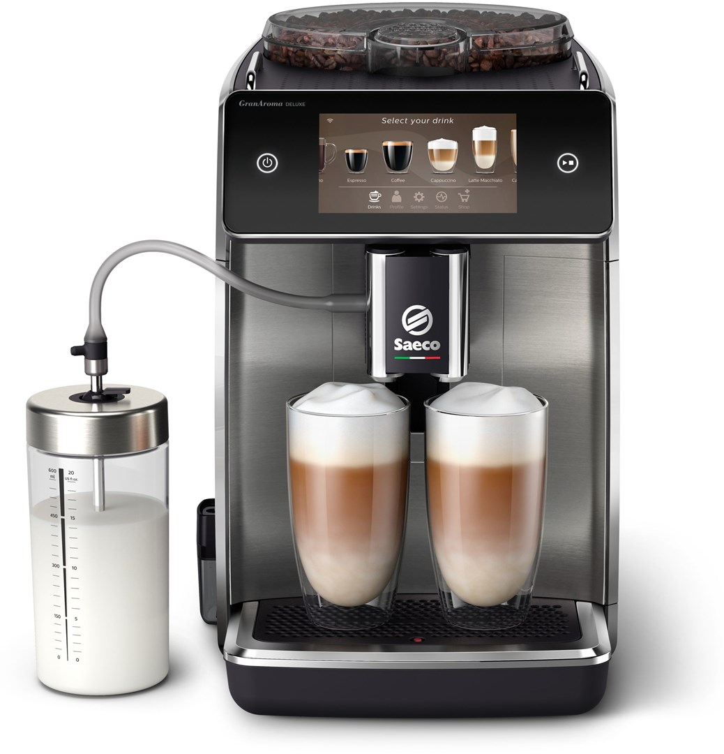Saeco GranAroma Deluxe SM6685/00 metāla kafijas
