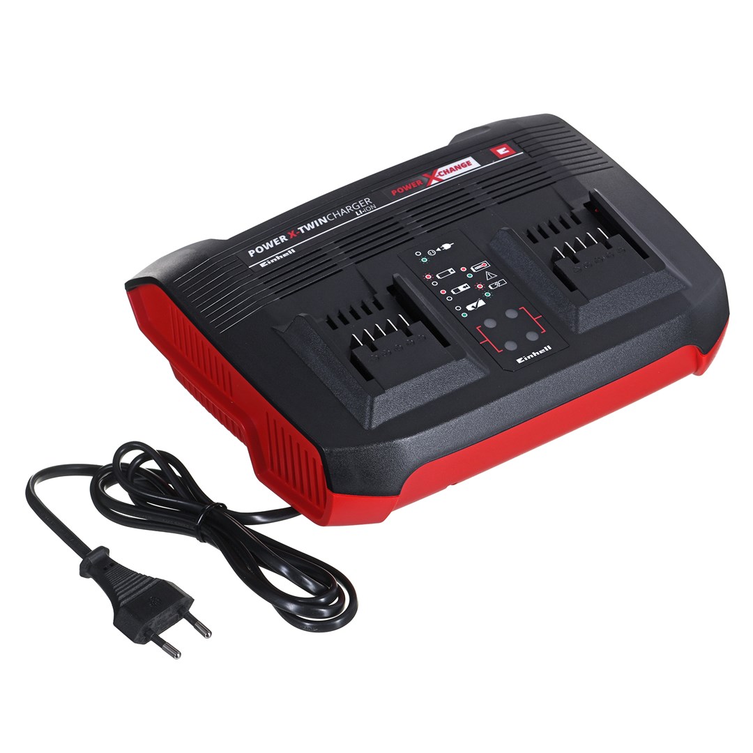 Einhell Power-X-Twincharger 3 A (Black/Red) |