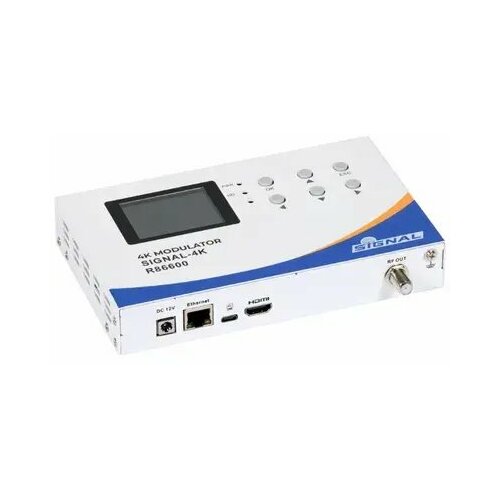 TV signāla modulators DVB-T/T2/C SIGNAL-4K/HDMI SIGNAL