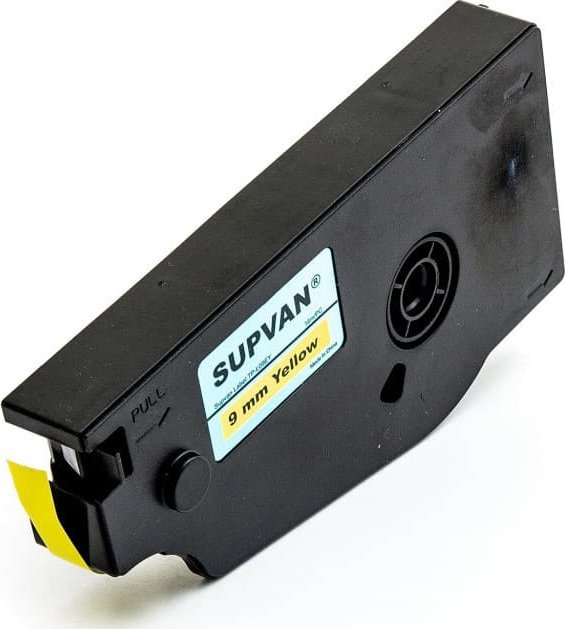 SUPVAN TECHNOLOGY pašlīmējoša lente dzeltena 9mm