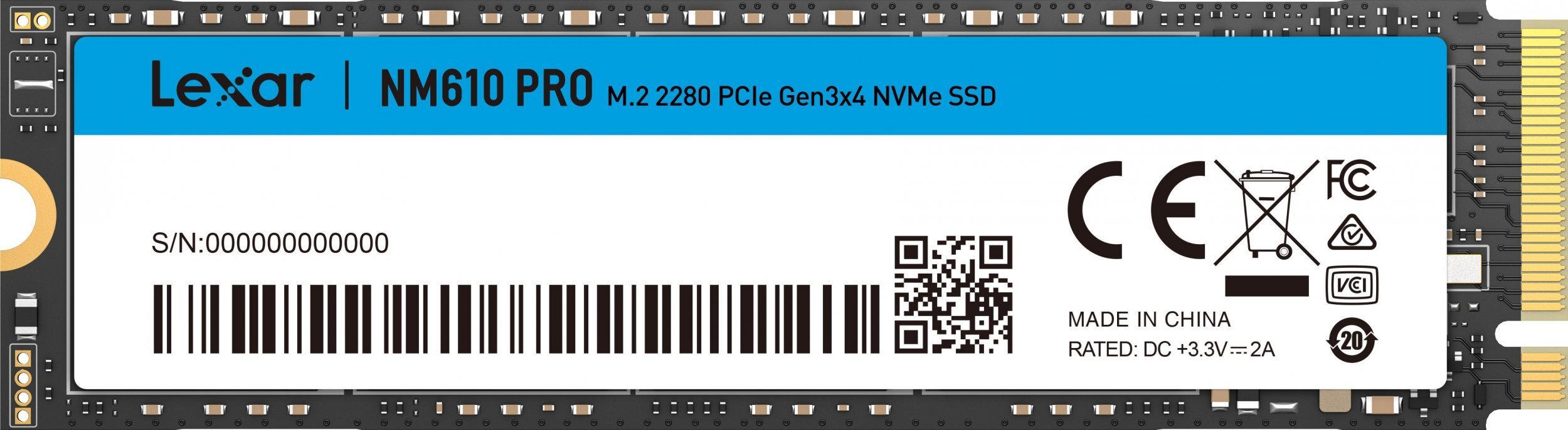 SSD disks Lexar NM610 PRO 500