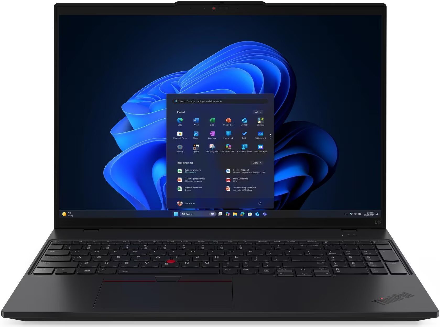 Portatīvais dators Lenovo ThinkPad L16 G2