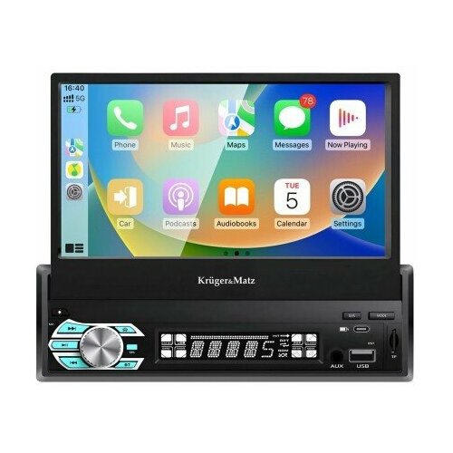 Auto radio Kruger&Matz KM2018 ar izvelkamu
