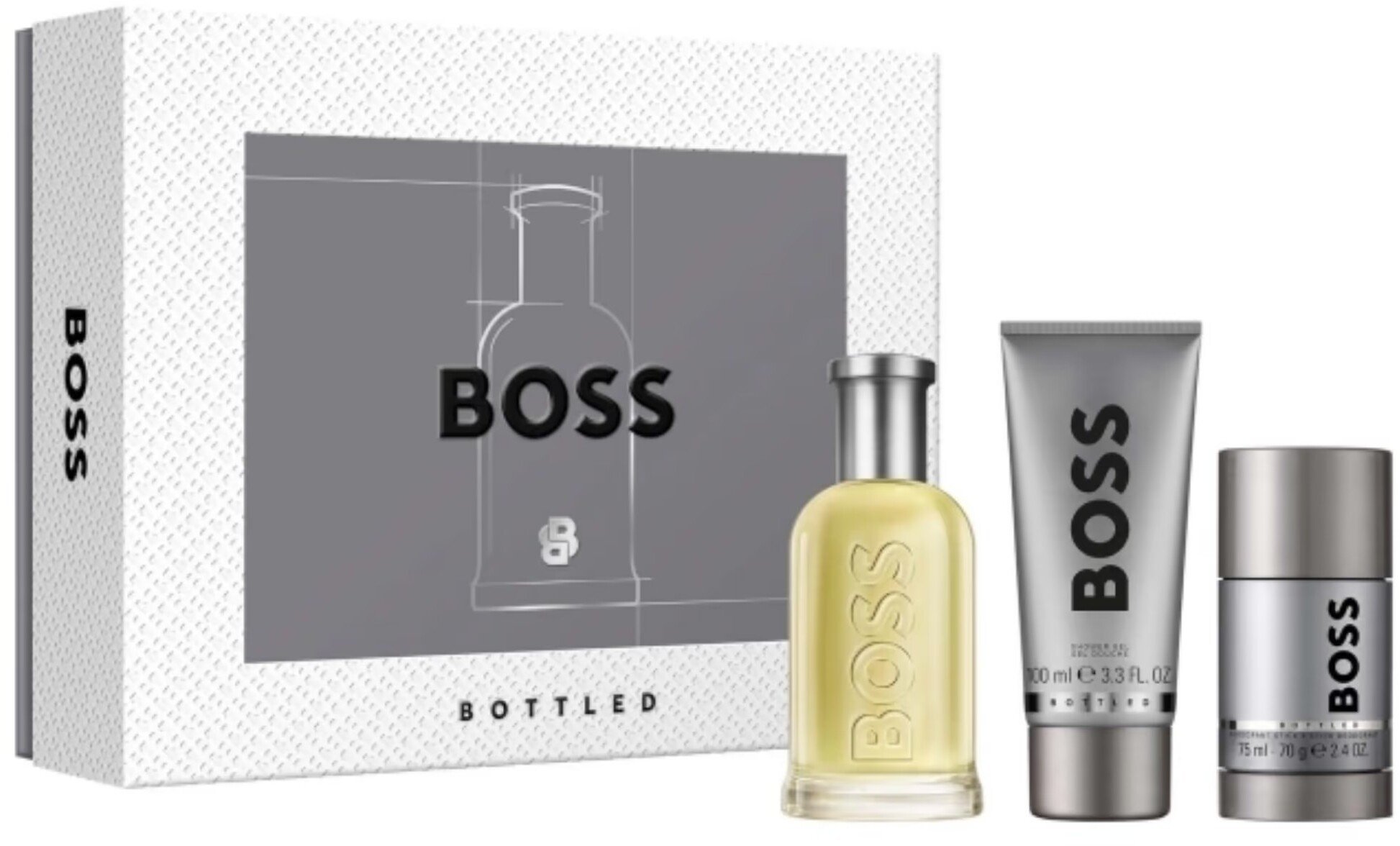 Komplekts Hugo Boss: Boss Bottled, tualetes