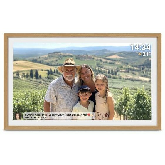 Digitālā rāmis Denver Frameo PFF-3263LW 80