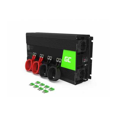 Green Cell Przetwornica 12V/230V 3000W/6000W Mod