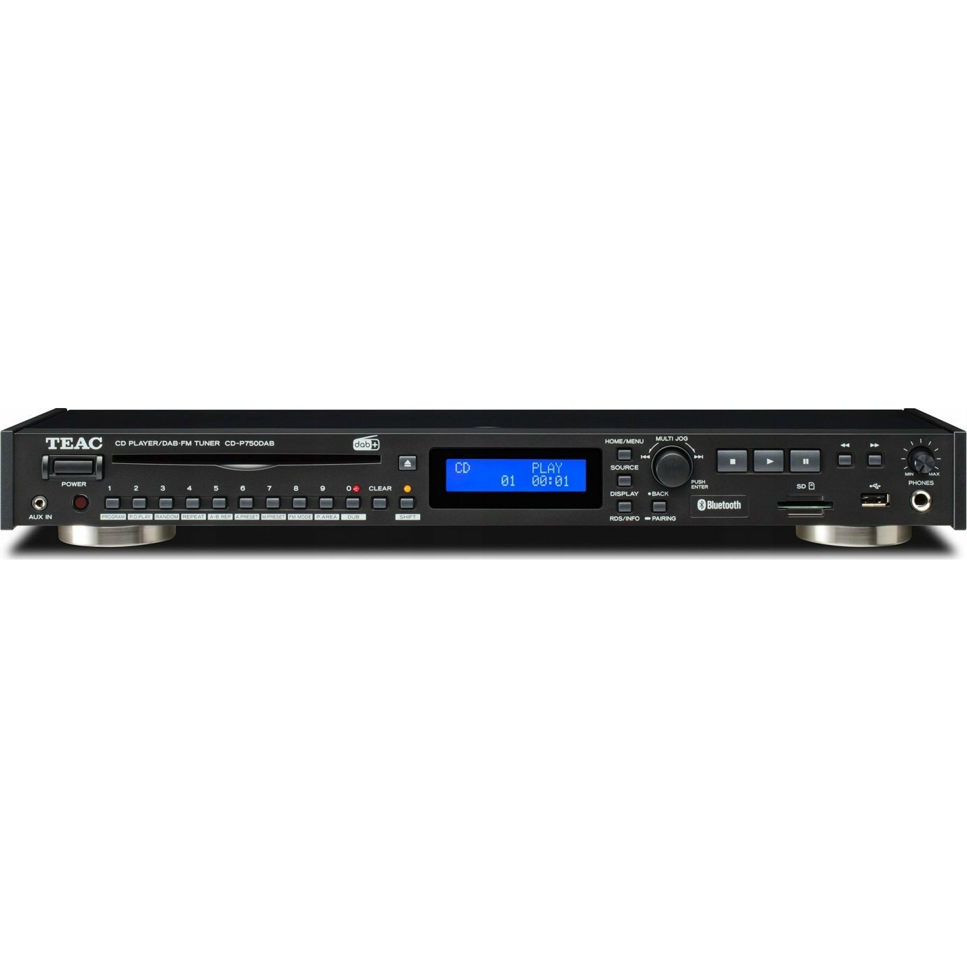 Teac Europe GmbH Gramofons Teac CD-P750DAB
