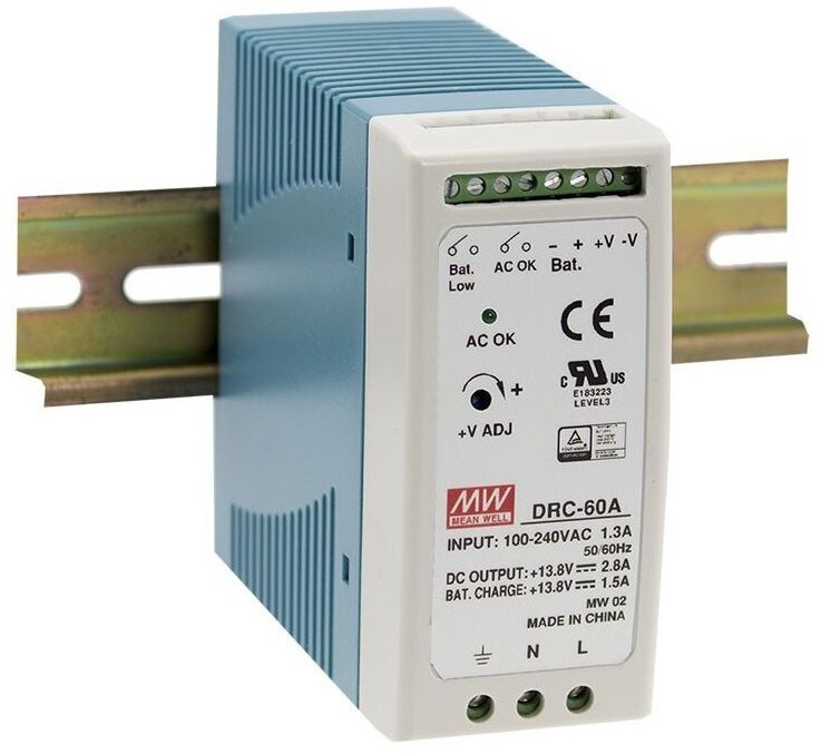 UPS Meanwell MEAN WELL DRC-60A barošanas