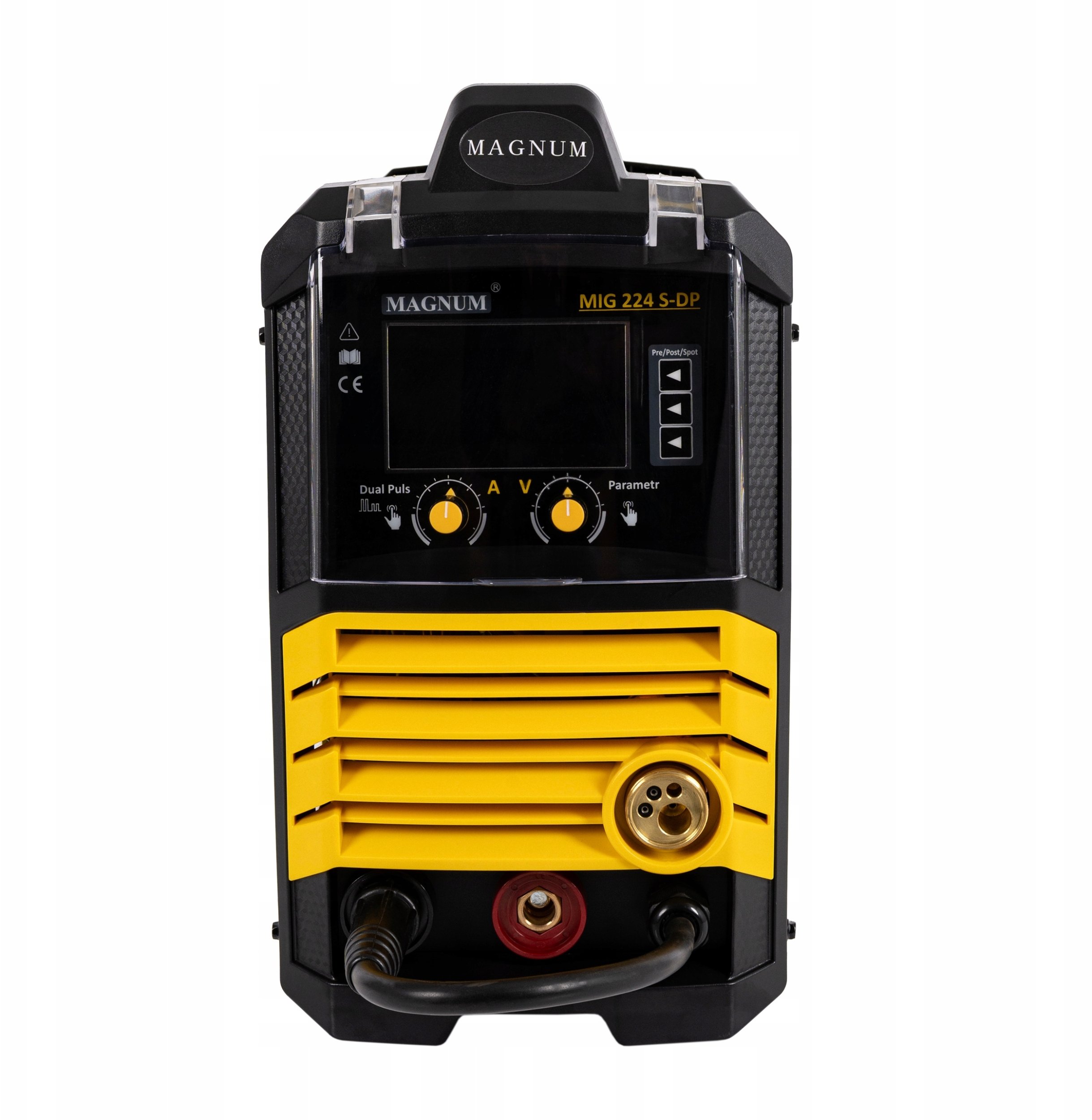 Magnum pusautomātiska invertora MIG-224 LCD DUAL