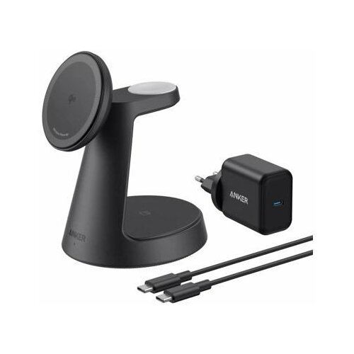 Lādētājs Anker ANKER MagGo 3-in-1 bezvadu