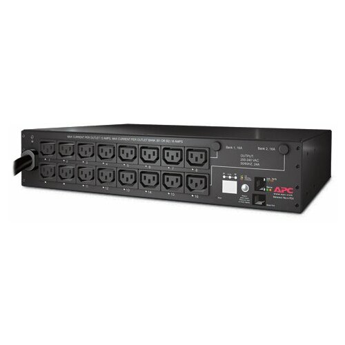 Barošanas sloksne APC Switched 2U Black