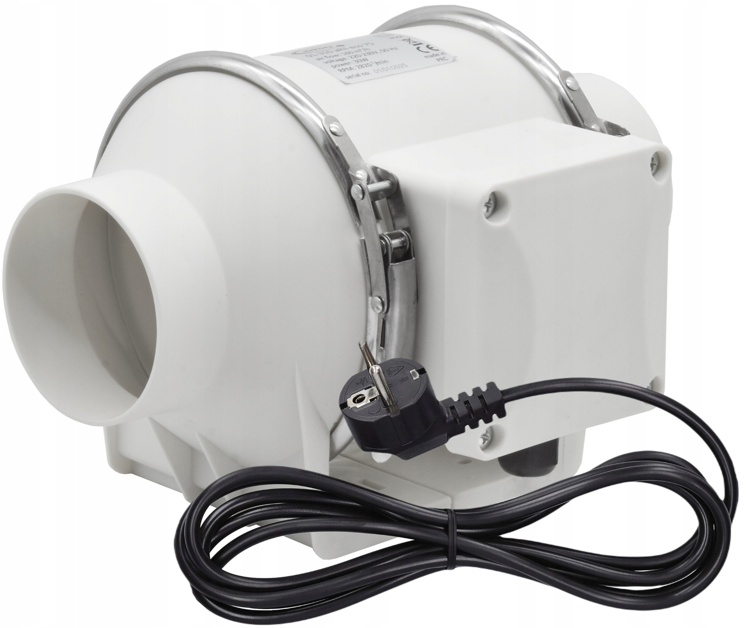 Gaisa kanāla ventilators ARIL 200 ECO*