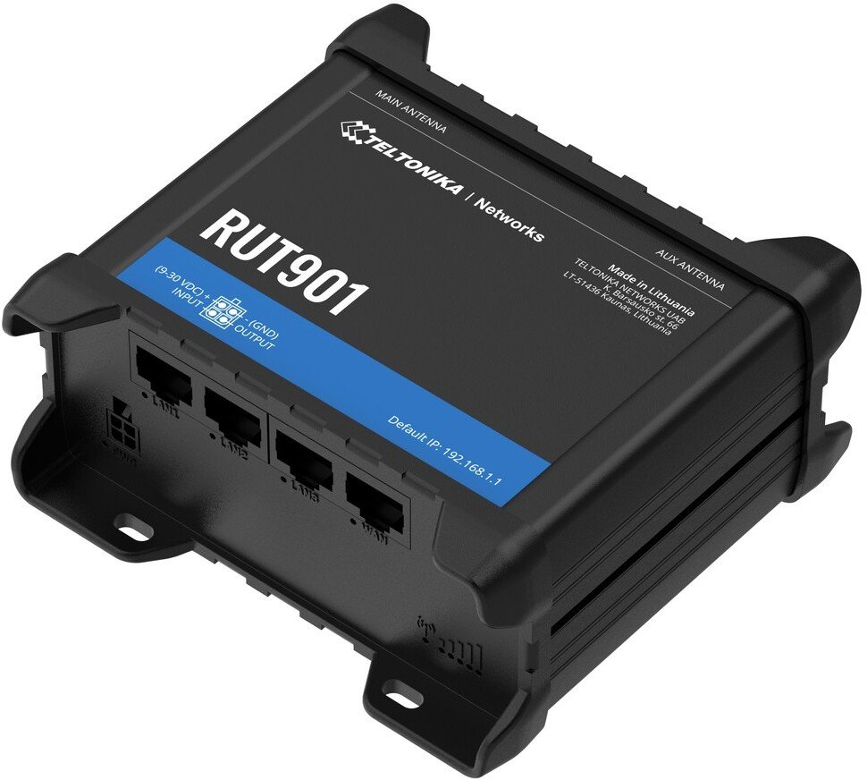 Maršrutētājs Teltonika TELTONIKA NETWORKS RUT901 DUAL