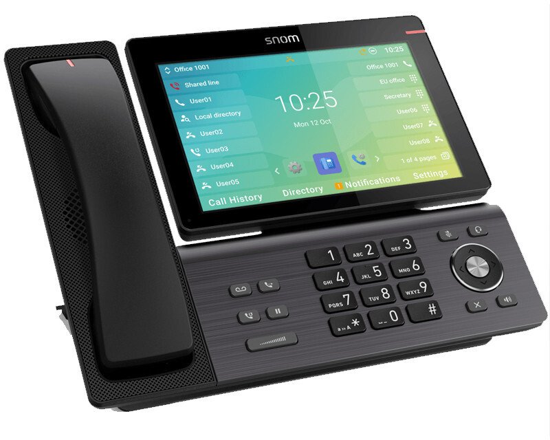 Snom D895M Bezvadu VoIP tālrunis Black