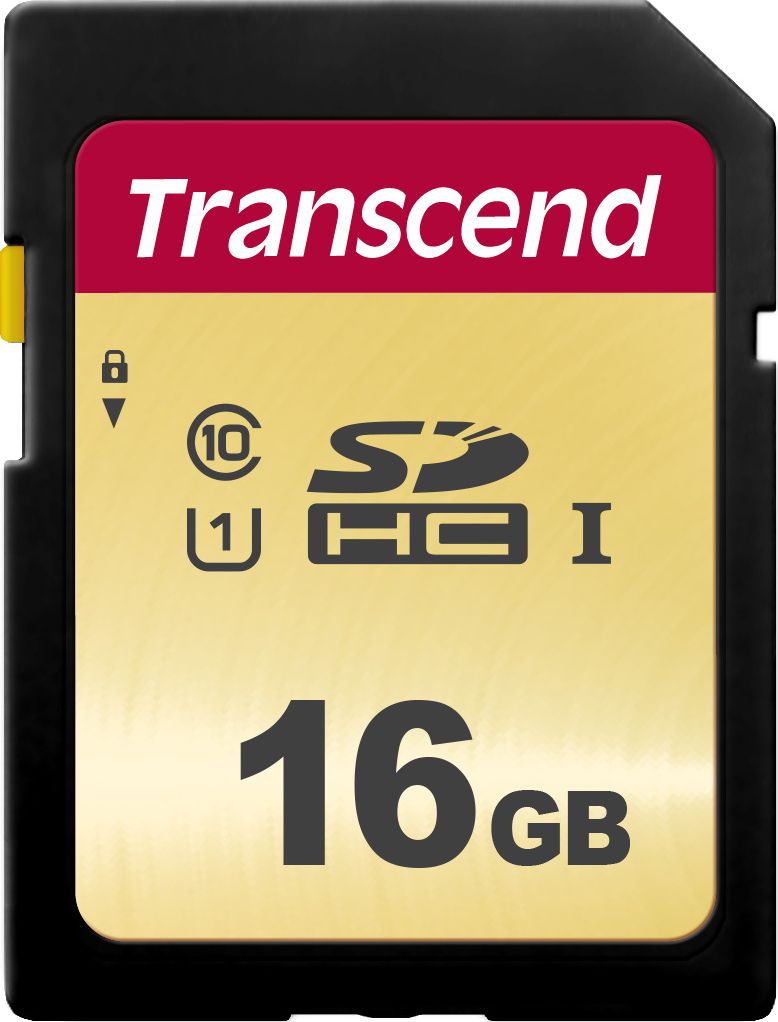 Atmiņas karte Transcend 500S SDHC 16