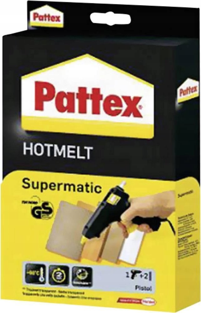 Pattex karstās līmes pistole Supermatic, pistole