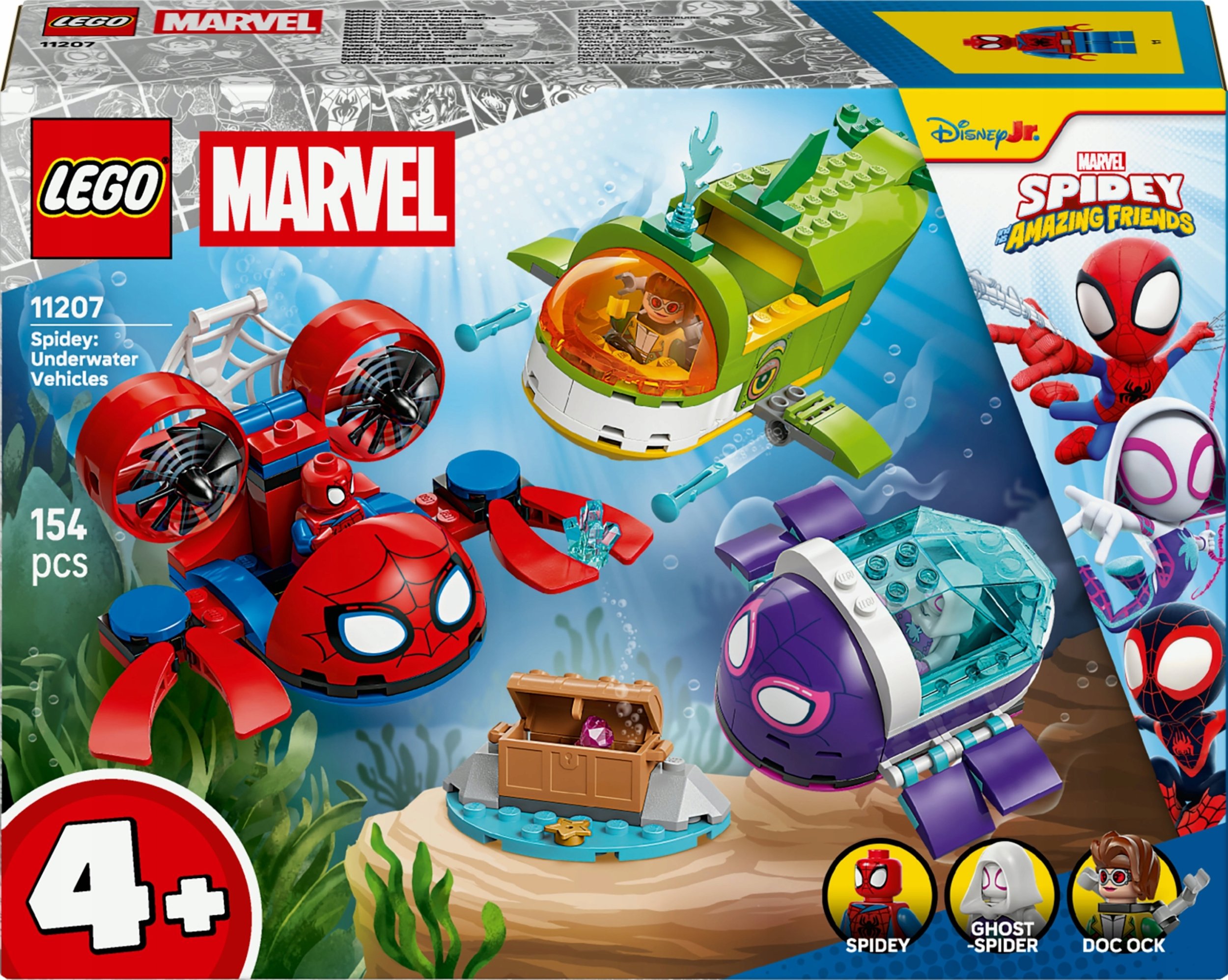 LEGO MARVEL 11207 Spidey: Underwater Vehicles