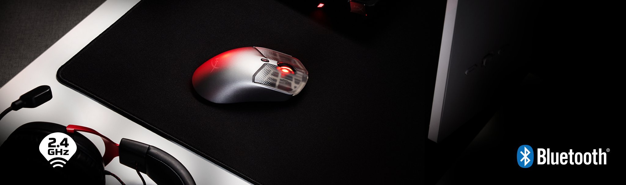 Bezvadu spēļu pele HyperX Pulsefire Haste