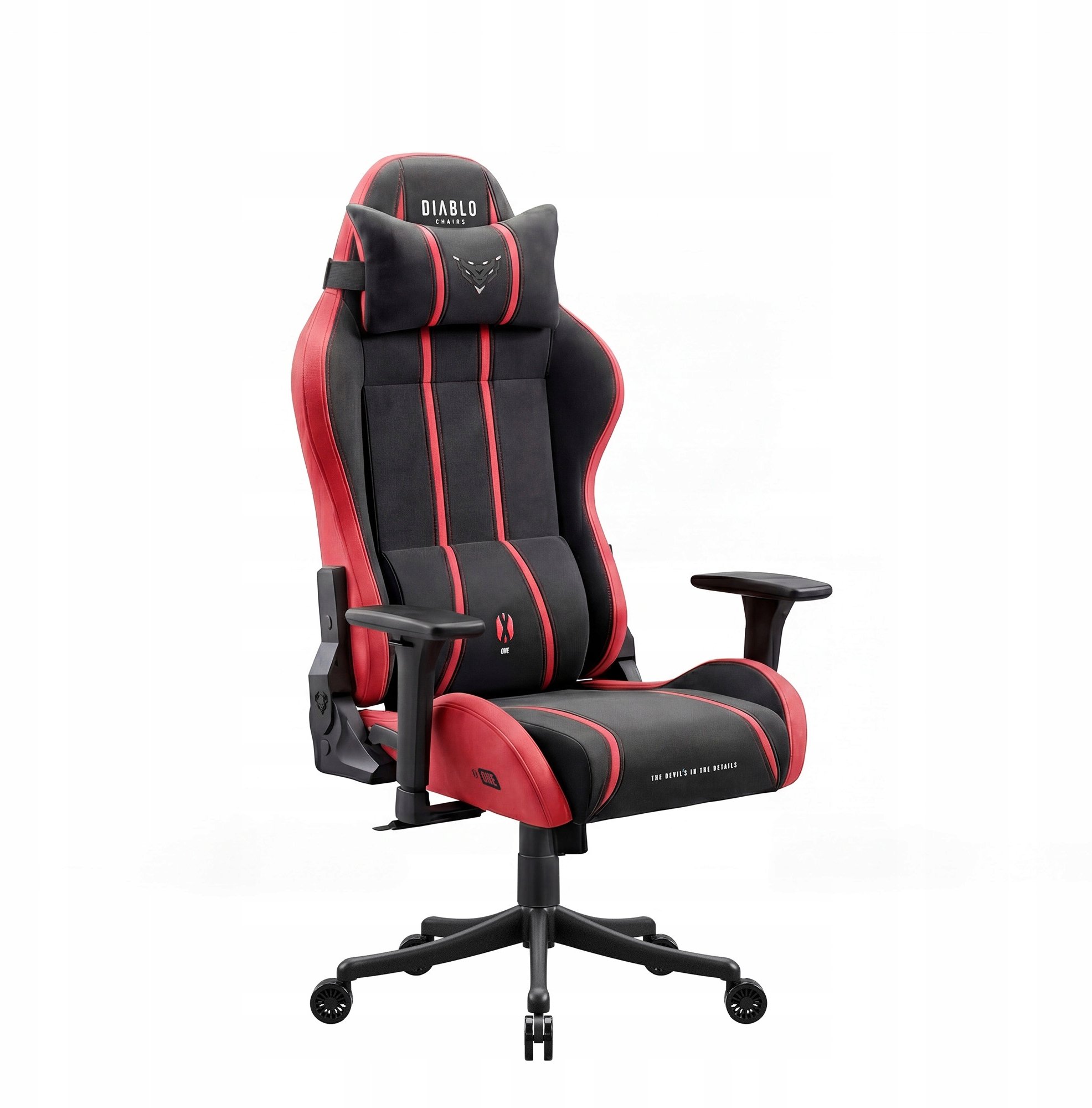 Biroja krēsls Diablo Chairs auduma spēļu